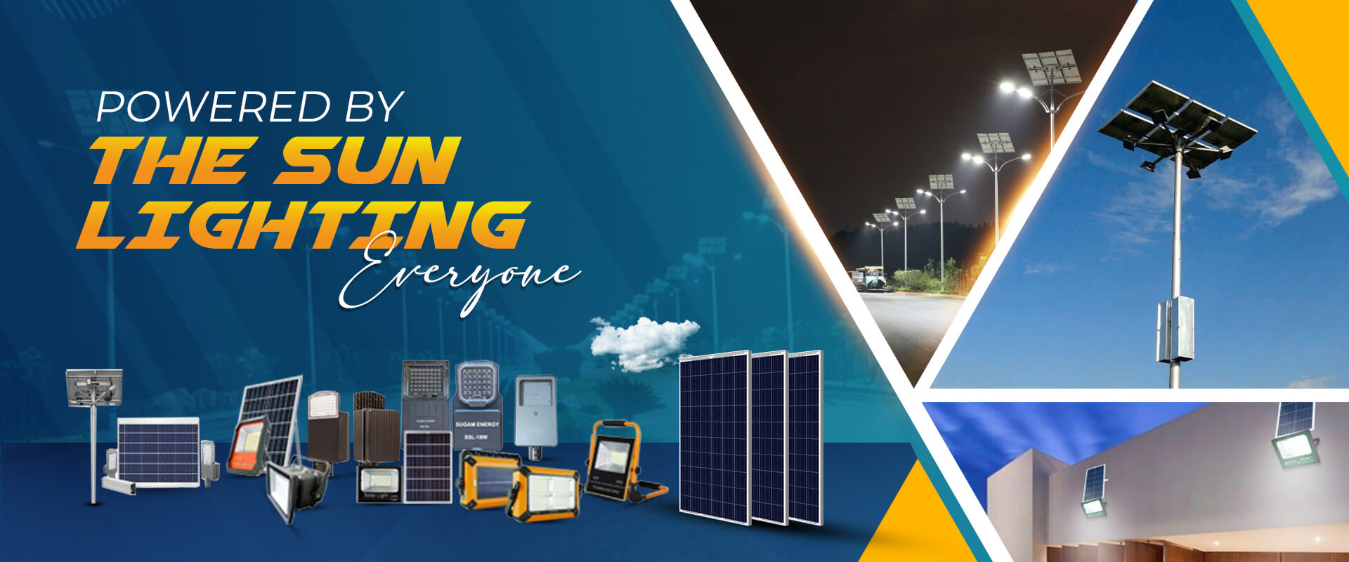 Solar Integrated Street Light