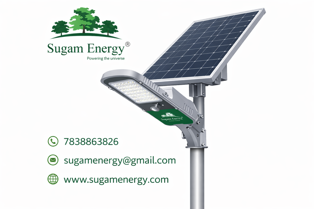 Solar All in One Street Light